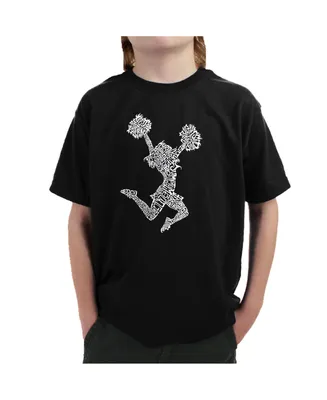 Boy's Word Art T-shirt - Cheer