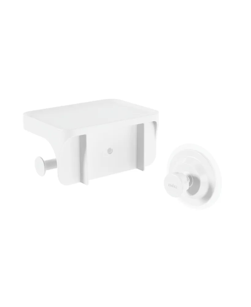 Umbra Flex Adhesive Toilet Paper Holder Shelf