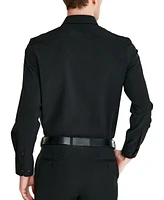 Tallia Men's Slim-Fit Solid Poplin Dress Shirt