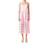 endless rose Women's Lace Cami Midi Dress