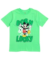 Disney Mickey Mouse July 4th Independence Day of Boys T-Shirt Usa Flag Sunglasses Toddler| Child