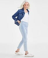 Style & Co Petite Mid-Rise Pull-On Jegging Capri, Created for Macy's