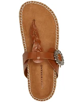 Lucky Brand Women's Libba T-Strap Espadrille Flat Sandals