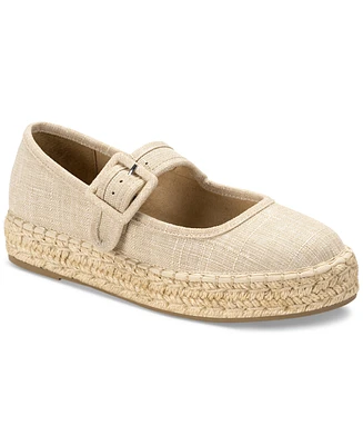 Sun + Stone Women's Poppyy Buckle Espadrille Mary Janes, Created for Macy's