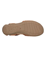 Earth Women's Bronnie Perforated Two-Piece Flat Sandals