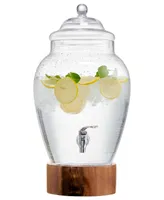 American Atelier Madera Glass Beverage Dispenser