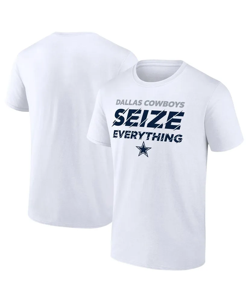 Men's Fanatics White Dallas Cowboys Seize Everything T-shirt