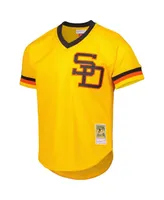 Men's Mitchell & Ness Dave Winfield Gold San Diego Padres Cooperstown Collection Mesh Batting Practice Jersey