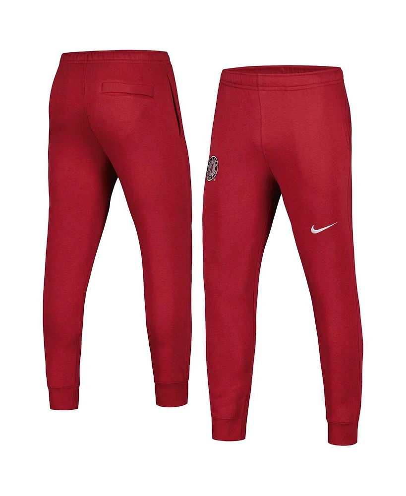 Men's Nike Crimson Alabama Tide Club Fleece Pants