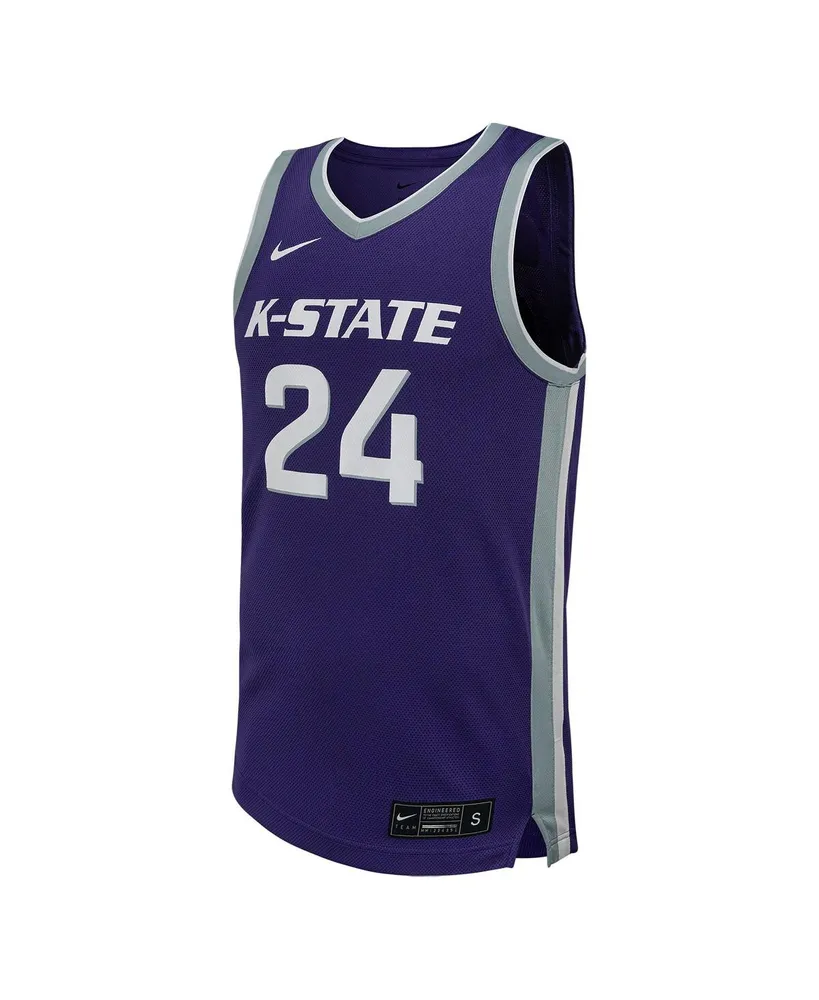 Men's Nike # Kansas State Wildcats Replica Basketball Jersey