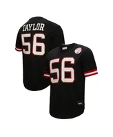 Men's Mitchell & Ness Lawrence Taylor Black New York Giants Retired Player Name Number Mesh Top