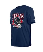 Men's New Era Navy Houston Texans Team Logo T-shirt