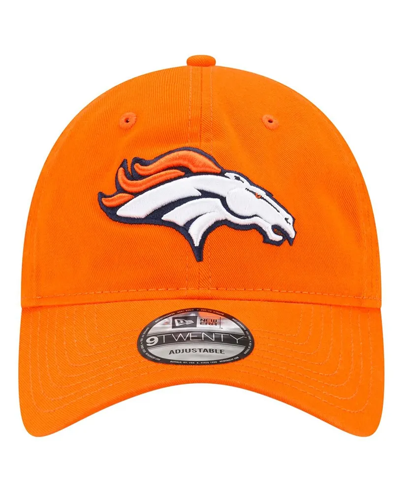 Men's New Era Orange Denver Broncos Distinct 9TWENTY Adjustable Hat