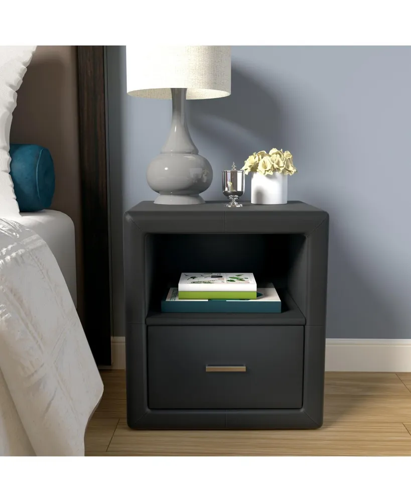 Boyd Sleep 21" Lombardi Upholstered Nightstand