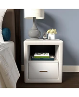 Boyd Sleep 21" Lombardi Upholstered Nightstand