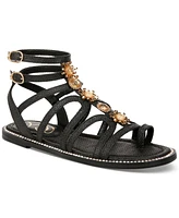 Sam Edelman Tianna Embellished Strappy Gladiator Flat Sandals