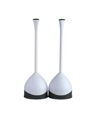 Clorox Two Pack Toilet Plunger and Hideaway Caddy