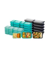 Good Cook Meal Prep 60-Piece Container Set, Biphenyl A Free