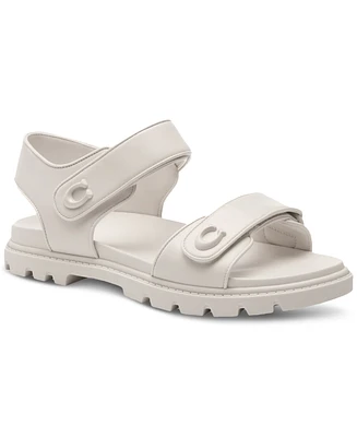 Coach Women's Brynn Double-Band Sporty Lug-Sole Footbed Sandals