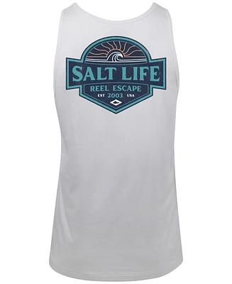 Salt Life Men's Easy Days Graphic Sleeveless Tank Top
