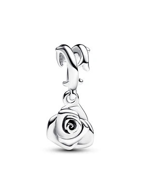 Pandora Rose in Bloom Dangle Charm in Sterling Silver