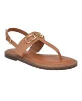 Tommy Hilfiger Women's Brontina Flat Thong Sandals with Hardware