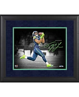 Tyler Lockett Seattle Seahawks Facsimile Signature Framed 11" x 14" Spotlight Photograph