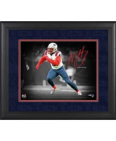 Matthew Judon New England Patriots Facsimile Signature Framed 11" x 14" Spotlight Photograph