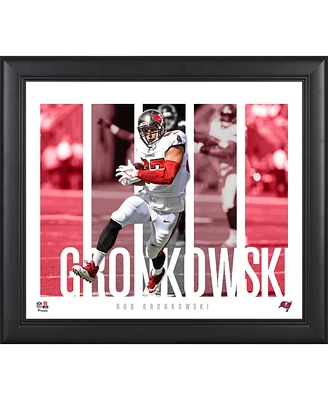 Rob Gronkowski Tampa Bay Buccaneers Framed 15" x 17" Player Panel Collage