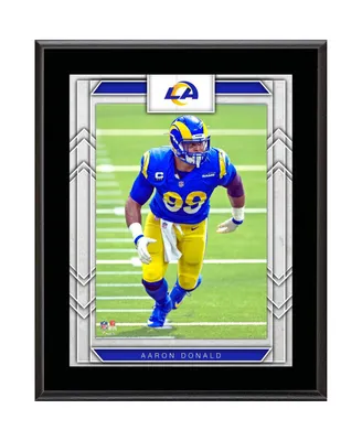 Aaron Donald Los Angeles Rams 10.5" x 13" Player Sublimated Plaque