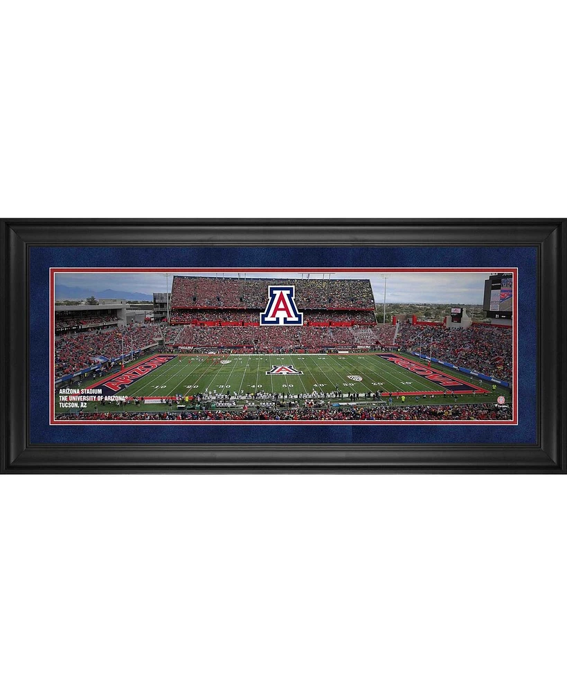 Arizona Wildcats Framed 10" x 30" Arizona Stadium Panoramic Photograph