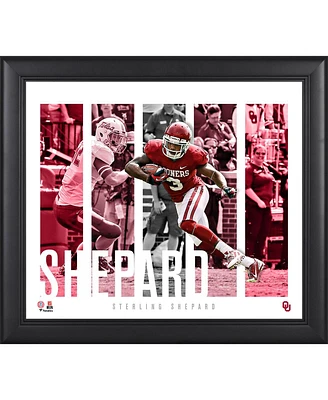 Sterling Shepard Oklahoma Sooners Framed 15'' x 17'' Player Panel Collage