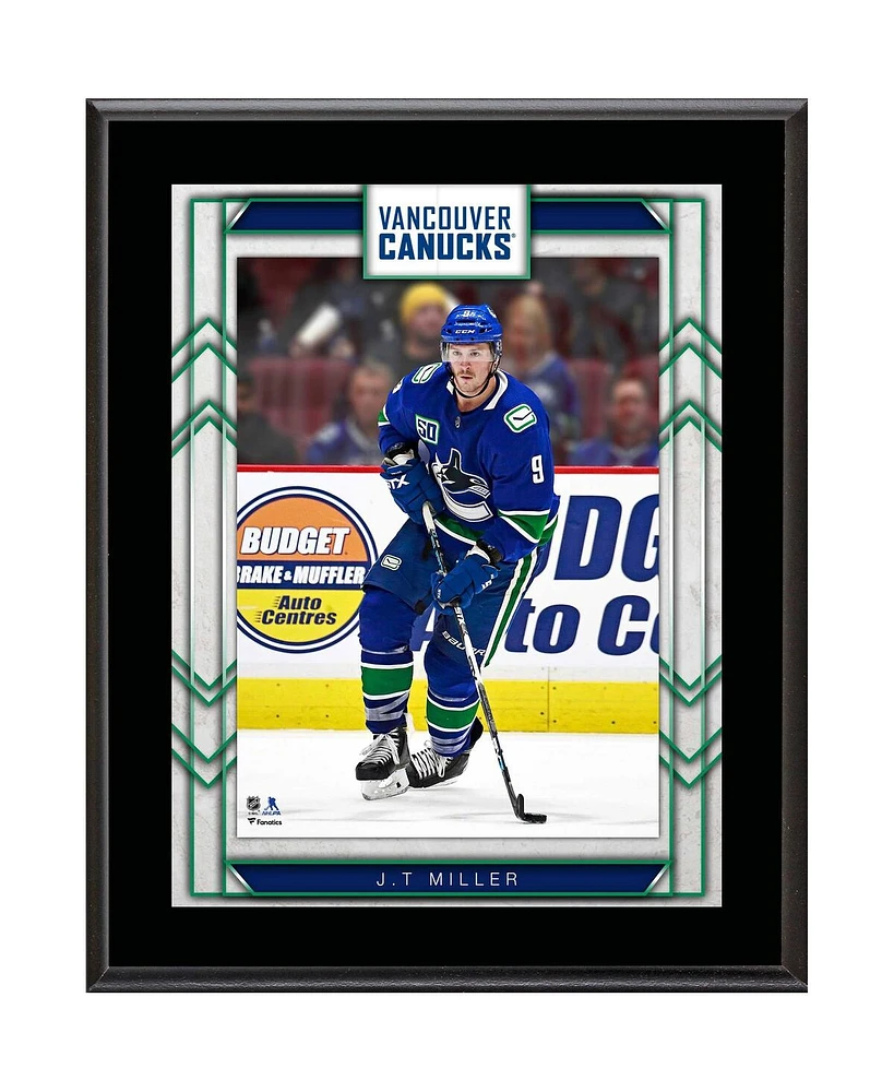 J.t Miller Vancouver Canucks 10.5" x 13" Sublimated Player Plaque