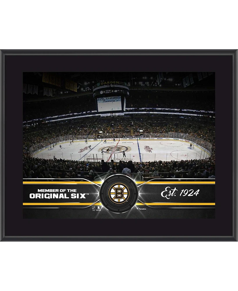 Boston Bruins 10.5" x 13" Sublimated Team Plaque