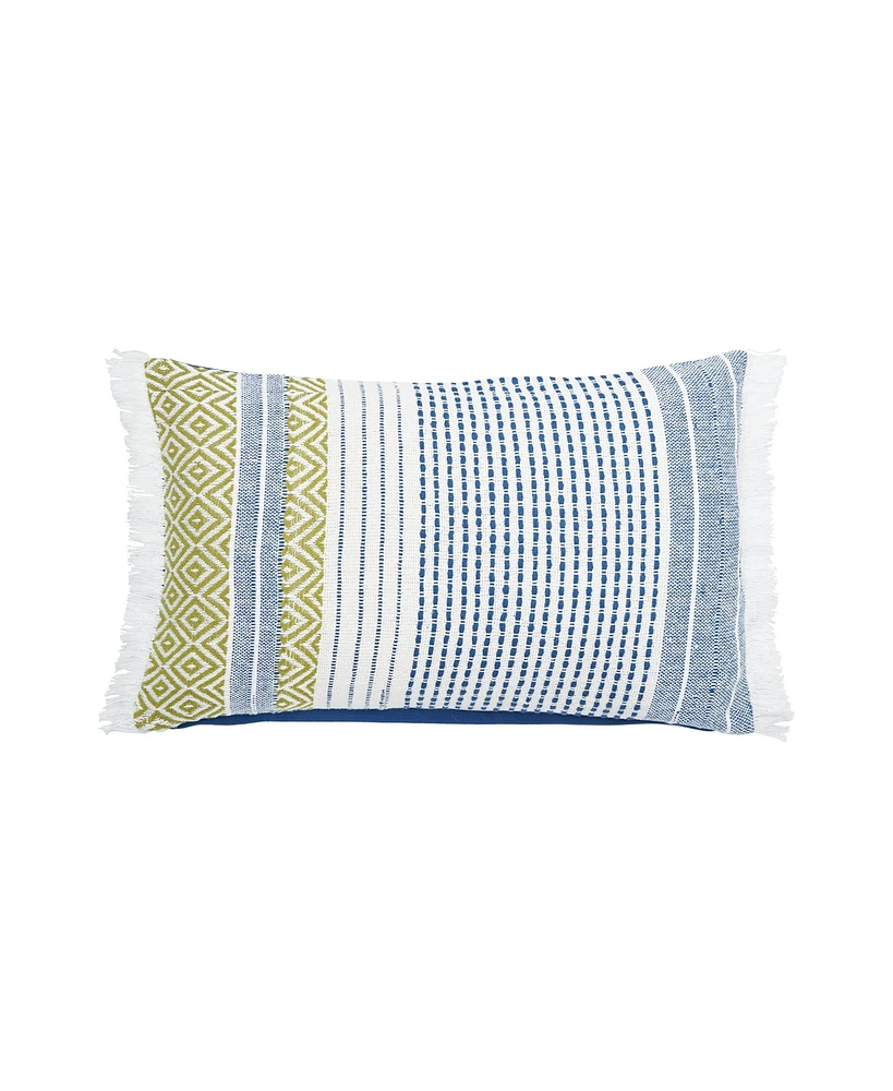 carol & frank Berkley Citron Throw Pillow