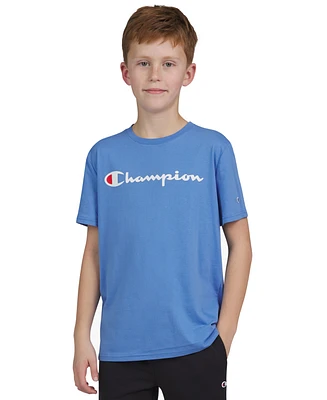 Champion Big Boys Classic Script Logo T-shirt