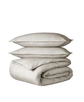 Bare Home Double Brushed Duvet Cover Set Full