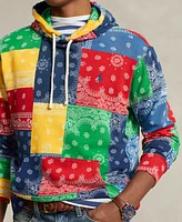 Polo Ralph Lauren Men's Patchwork-Print Spa Terry Hoodie