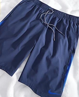 Nike Men's Contend Water-Repellent Colorblocked 9" Swim Trunks