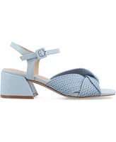 Journee Collection Women's Zerlina Block Heel Dress Sandals