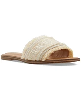 Aldo Women's Nalani Woven Slip-On Slide Flat Sandals