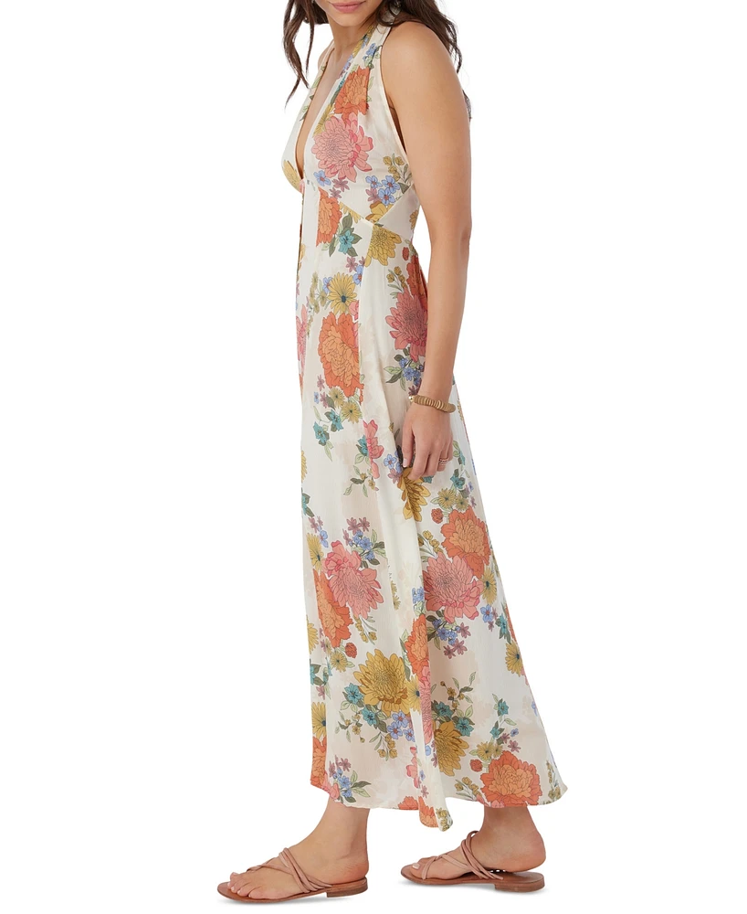 O'Neill Juniors' Jemma Floral Maxi Dress