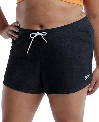 Reebok Plus Active Identity French Terry Pull-On Shorts
