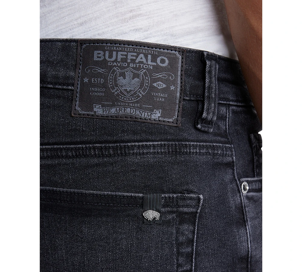 Buffalo David Bitton Men's Parker Slim Fit 10.5" Denim Shorts