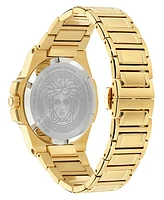 Versace Women's Swiss Gold Ion Plated Stainless Steel Bracelet Watch 37mm