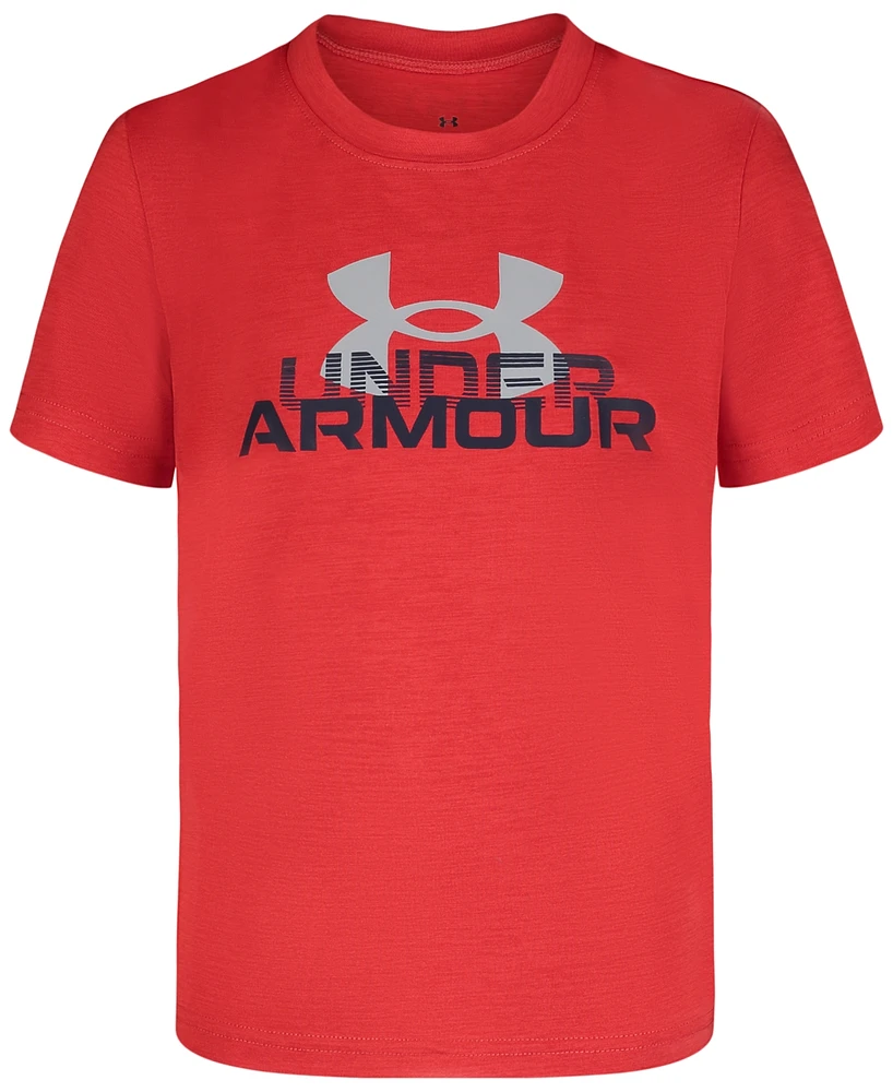 Under Armour Toddler Boys Fade Wordmark Logo Graphic Short-Sleeve T-Shirt