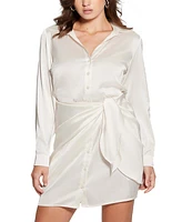 Guess Women's Alya Wrap-Style Mini Dress