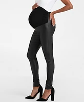 Seraphine Women's Matt Coated Maternity Leggings