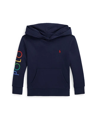 Polo Ralph Lauren Toddler and Little Boys Ombre Logo Double-Knit Hoodie