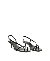 Schutz Women's Heloise Mid Stiletto Sandals